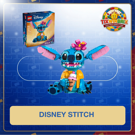 WIN LEGO DISNEY STITCH